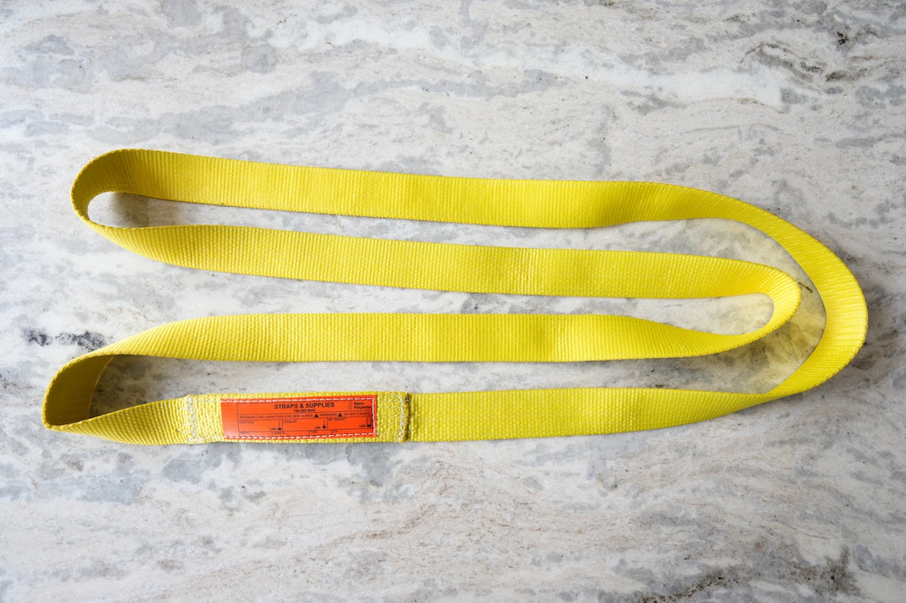 Endless slings straps towing recovery lifting